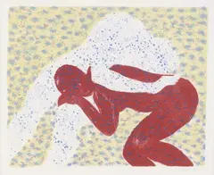Alexis Hunter, Sleeping Figures, lithograph,5/26