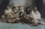 In the Studio by Turner's Alva Studios Christchurch, vintage hand-coloured photograph, sold Apr 2008