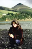 Robin Morrison, Portrait of the Artist Robin White before Harbour Cone, cibachrome print