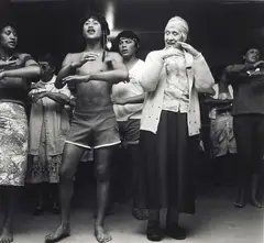 On the Marae by Ans Westra, gelatin silver print, offered Apr 2008