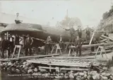Nicolaes Maes, Passenger Launch Being Built by Miller Bros Boat Builders at Port Chalmers for Mr Amos McKegg of Henley, Dec 1909