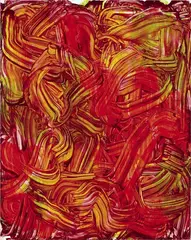 Untitled by Judy Millar, oil and acrylic on aluminium, offered Apr 2008
