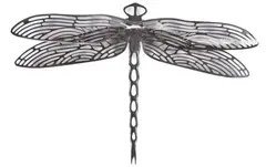 Virginia King, Dragonfly, stainless steel