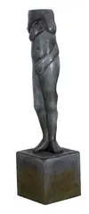 Artist & Model by Terry Stringer, cast bronze, sold Apr 2008