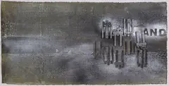 Gail Haffern, Organic Machine, mixed media on canvas