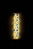 Michael Parekōwhai, The Bosom of Abraham, screenprinted vinyl on fluorescent light housing