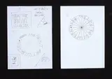 Billy Apple, Working Drawing for From the Art and Text Collection