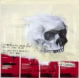 Pete Wheeler, Vitamin P, oil and charcoal on paper mounted on canvas
