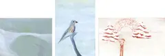Saskia Leek, Winter, acrylic on board, 2002 (triptych)