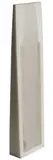 Galia Amsel, Untitled glass sculpture, Frosted clear and opaque white glass