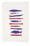 Fish and Sticks, 1978 by Richard Killeen, 1978, Porcelain platter (Temuka Potteries), sold Apr 2008