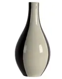 Frank Carpay for Crown Lynn, Bottle shaped vase with black panels