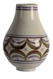 Frank Carpay for Crown Lynn, Ovoid vase
