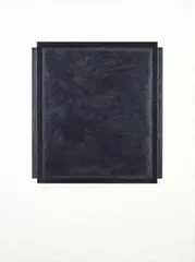 Untitled by Stephen Bambury, mixed media on paper, sold Feb 2008