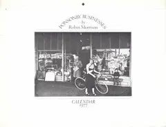 Ponsonby Road Calendar, 1977 by Robin Morrison, 1977, sold Feb 2008