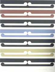 Gordon Walters, Kura, screenprint, 125/150