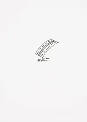Peter Robinson, Bahn Bahn Bahn der Autobahn, ink on paper