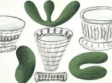 Gavin Chilcott, Fresh Greens and Wire Pots