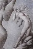 Terry Stringer, Nude Study, pastel on paper