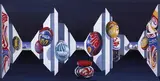 Anah Dunsheath, Small Print, acrylic on shaped board, 2004