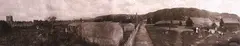 Robert Percy Moore, Native Village Whakarewarewa, vintage panoramic photograph