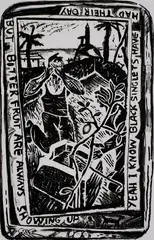 Bitter Fruit by Nigel Brown, lithograph, 5/10, sold Oct 2007