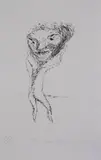 Tony Fomison, Rip Your Head Off, lithograph, 3/12