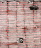 John Pule, Hoko (Arrived), oil on unstretched canvas
