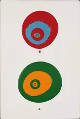 Untitled by Seung Yul Oh, enamel on formica, sold Oct 2007