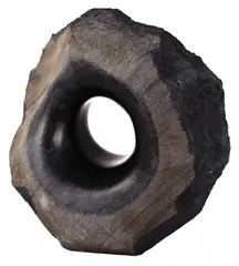 Untitled (Anchor Stone) by Chris Charteris, Coromandel (Kuaotunu) basalt, offered Oct 2007