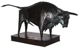 John Middleditch, Bull, Patinated copper, riveted and brazed