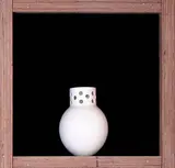 John Parker, Matt white glazed vase