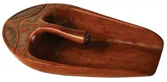 Brian McCurrach, Canoe bailer (tata), Carved kauri