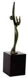 K. Girdler Engler, Form of Healing, IV, Bronze on ebonised plinth