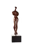 K. Girdler Engler, Mother Form, No.V, Bronze on ebonised plinth 2/2