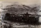 Guy Morris, A Heavy Road, Winter Time up Country, albumen print