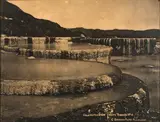 Charles Spencer, Cold Water Basin: White Terrace No. 15, carbon photographic print