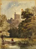 David Cox, A View of Windsor Castle, watercolour