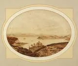 F Wellesby, Thames and Estuary, watercolour, circa 1865