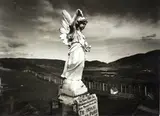 Angel over Whangape Harbour, Northland 6 May 1982 by Laurence Aberhart, gelatin silver print, sold Jul 2007