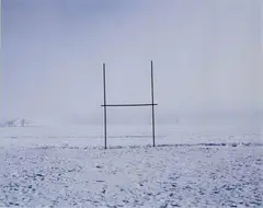 Anne Noble, Goal Post - Antarctica, digital pigment on rag paper, edition of 5