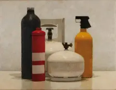 Still Life by Jude Rae, oil on linen, sold Jun 2007