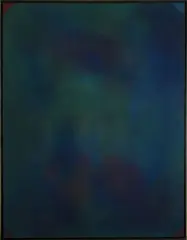 Milan Mrkusich, Painting Dark III, acrylic on canvas