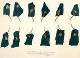 Andrew Drummond, 12 Activated Sensors, mixed media on paper