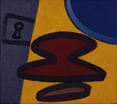 Eion Stevens, Hat Secrets, oil on board