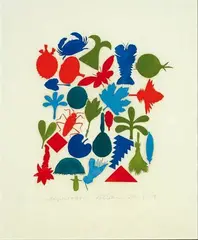 Richard Killeen, Interpretation, acrylic on paper