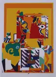 Gordon Crook, Allegory (1), screenprint, 10/10