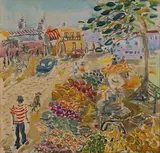 Richard Chrisp, Brazil, watercolour, bodycolour and pencil on paper