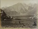 Burton Brothers, Mount Torless from Castle Hill, West Coast Road