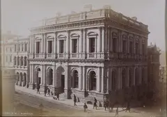 Frank Arnold Coxhead, Bank of New Zealand, albumen print